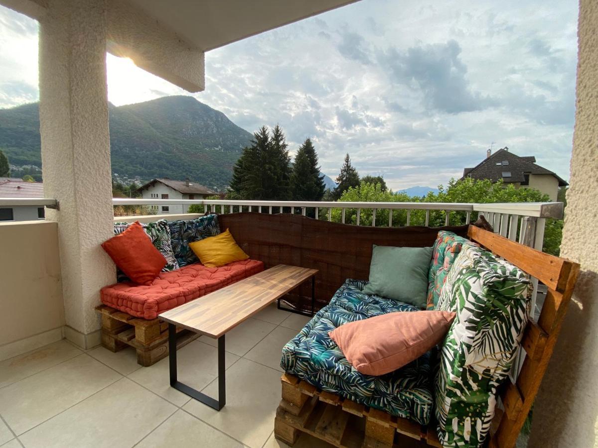 Le Malaga - Parking & Balcon, A 500M Du Lac ! Annecy Luaran gambar