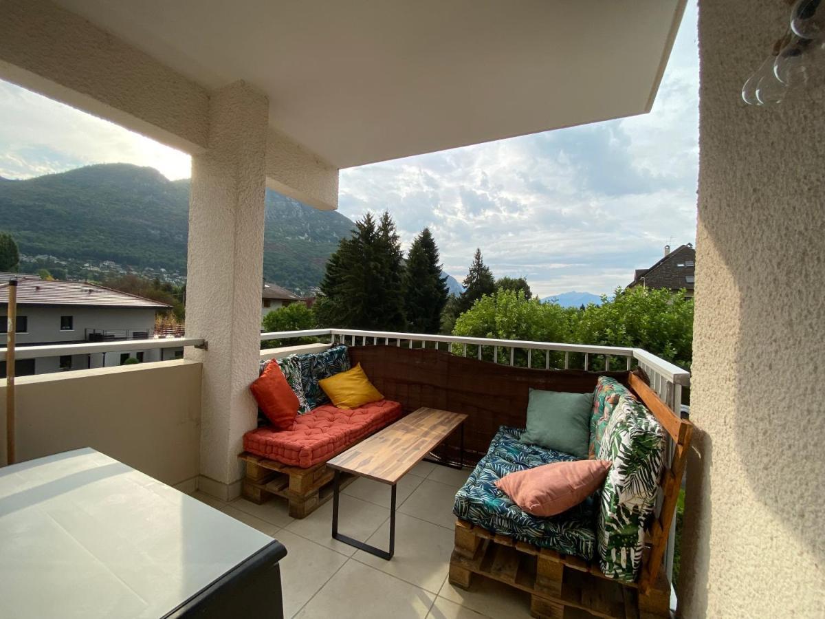 Le Malaga - Parking & Balcon, A 500M Du Lac ! Annecy Luaran gambar